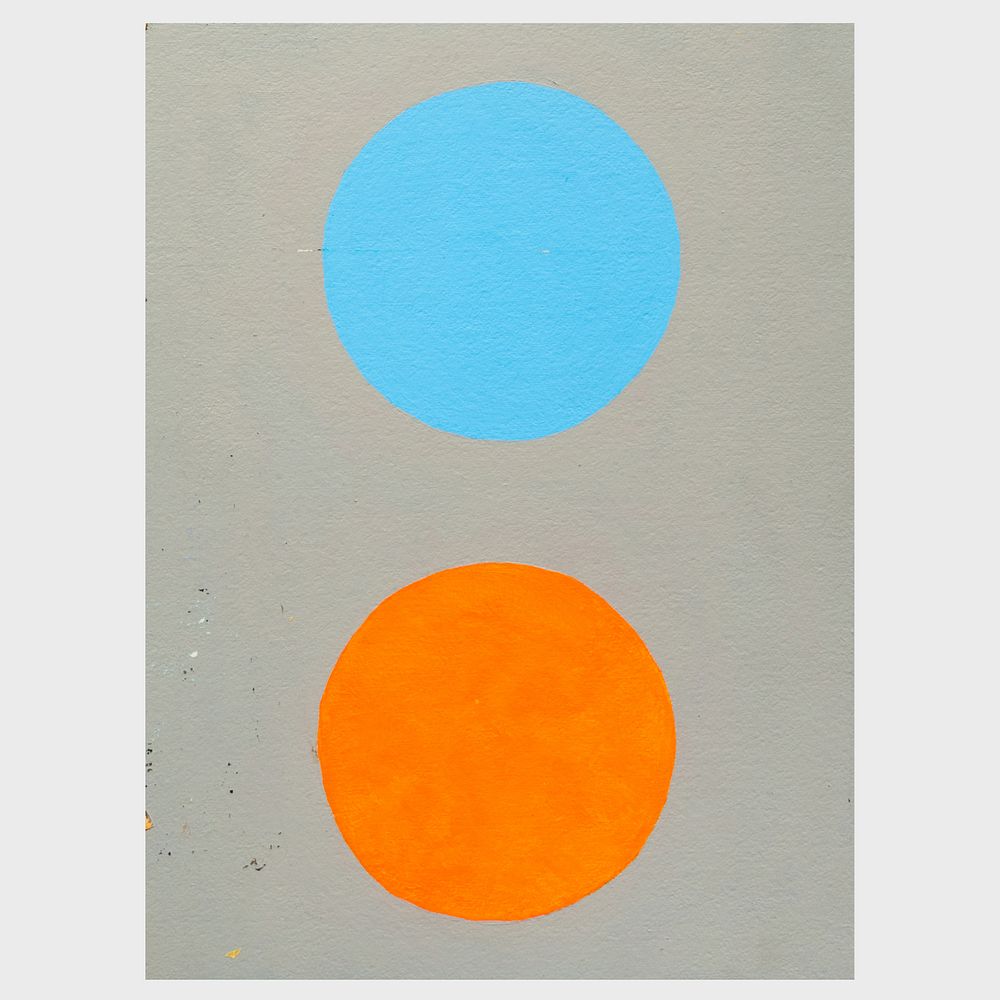 Appraisal: Murray Hantman - Desert House and Orange and Blue Three