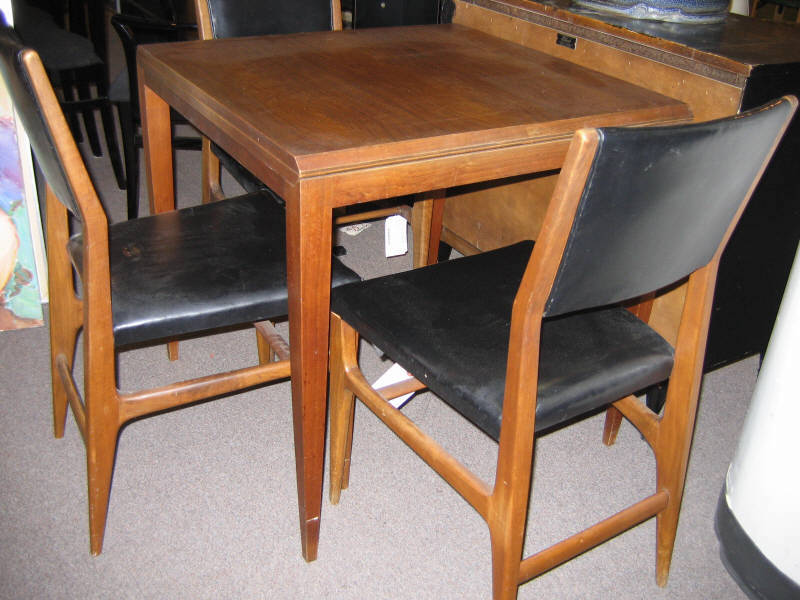 Appraisal: GIO PONTI ITALIAN - Four piece dining ensemble comprising three