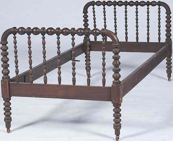 Appraisal: Jenny Lind-style Day Bed th century a ''Jenny Lind'' day