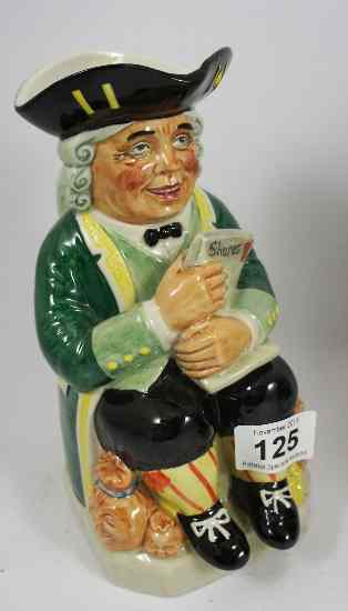 Appraisal: Kevin Francis Large Toby Jug Limited Edition The Shareholder