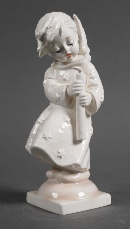 Appraisal: Expressions of Youth Hummel Heavenly Angel Figurine is white-ware with