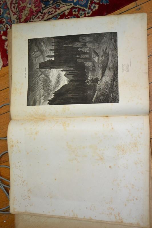 Appraisal: LARGE FOLIO ILLUSTRATED BY GUSTAVE DOR FOXED