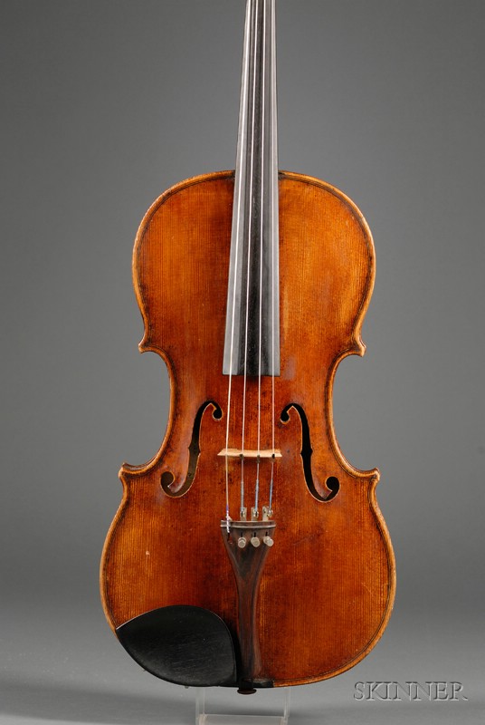 Appraisal: Viola Probably Markneukirchen c labeled JOSEPH BALDANTONI length of two-piece