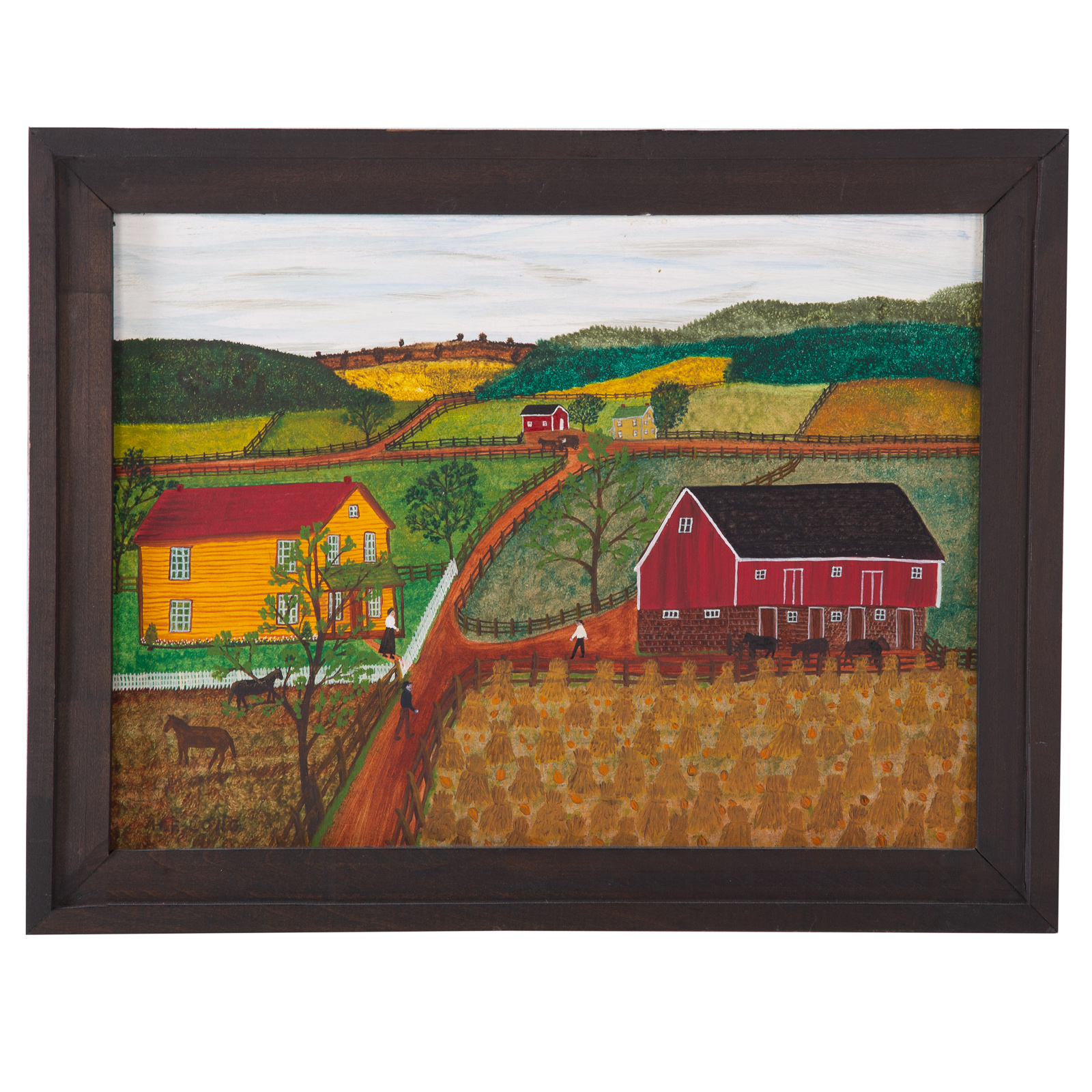 Appraisal: HARRY SHORTY F LONG FARM AND FIELDS OIL American -