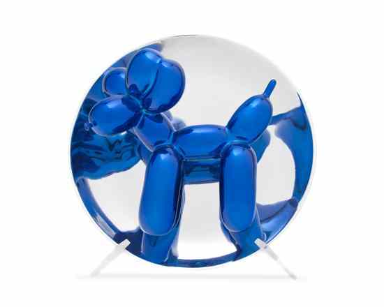 Appraisal: Jeff Koons American b Balloon Dog porcelain edition x x