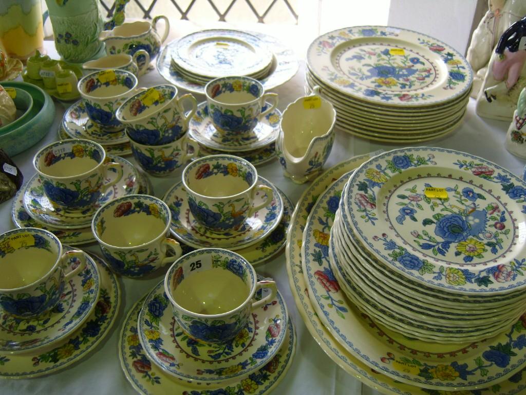 Appraisal: A collection of Copeland Spode Italian pattern wares including cylindrical