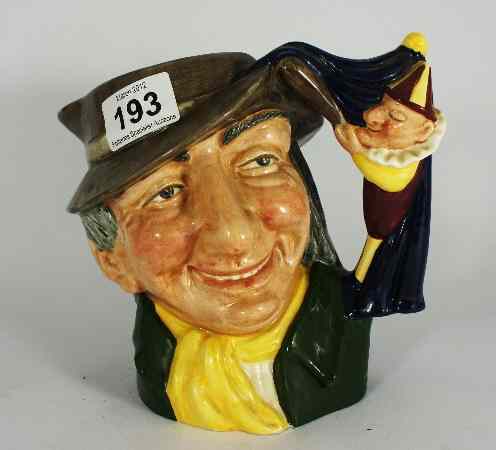 Appraisal: Royal Doulton Large Character Jug Punch Judy Man D