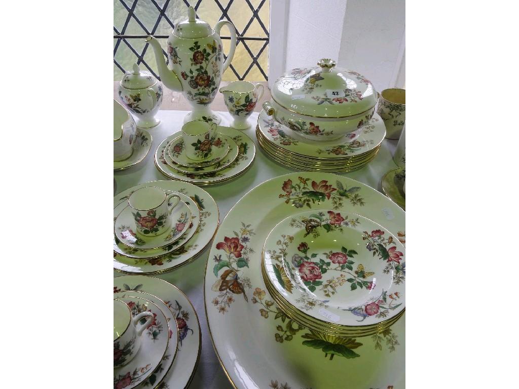 Appraisal: A quantity of Wedgwood Charnwood pattern dinner and coffee wares