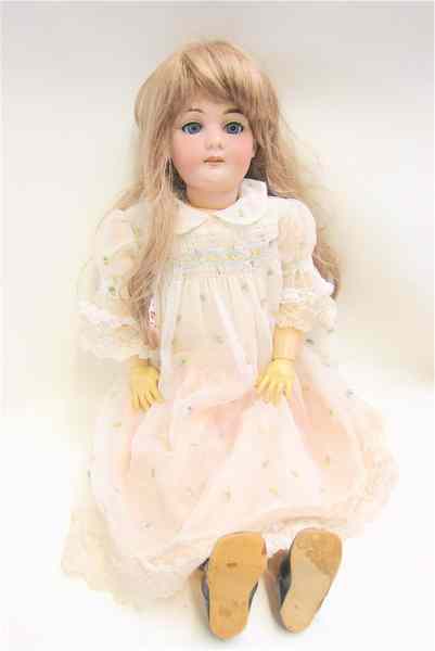 Appraisal: ARMAND MARSEILLE GERMAN BISQUE HEAD GIRL DOLL Bisque socket head