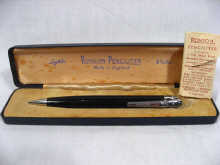 Appraisal: A Ronson Penciliter pen and cigarette lighter in original box