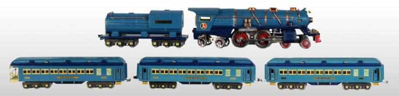 Appraisal: Lionel Standard Gauge Blue Comet Passenger Set Description Set includes