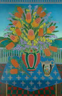 Appraisal: June Stephenson born Banksias and Proteas signed 'June Stephenson' lower