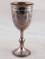 Appraisal: A large kiddush cup London g