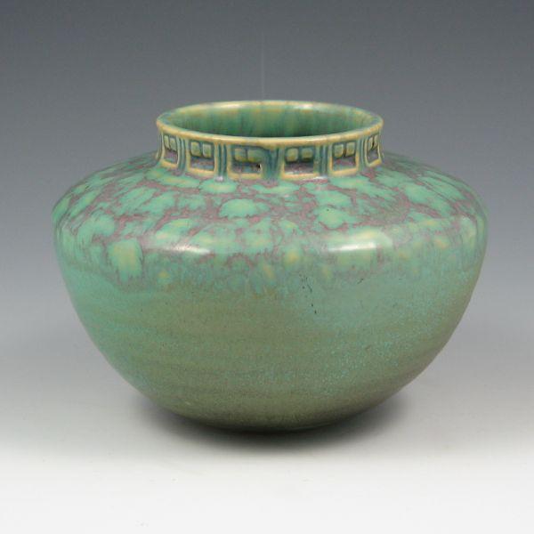 Appraisal: Roseville Imperial II - vase with excellent glaze treatment Faintly