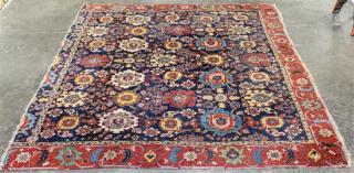 Appraisal: A Persian Wool Rug A Persian Wool Rugfirst half th