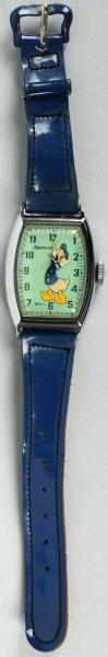 Appraisal: Walt Disney Donald Duck Character Wrist Watch Circa Made by