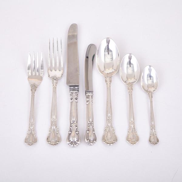 Appraisal: Canadian Silver Chantilly Pattern Flatware Service Henry Birks Sons Montreal