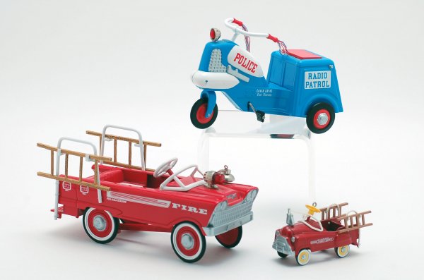 Appraisal: Circa Kiddie Car Classics including a style super deluxe fire