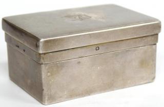 Appraisal: Small French Silver Vermeil Box Late th early th century