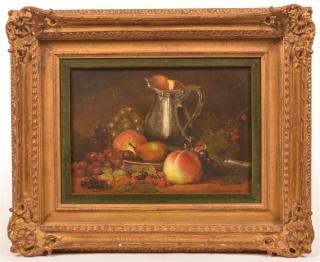 Appraisal: T K Fairless Oil on Canvas Still Life Painting Oil