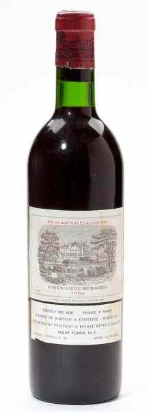 Appraisal: Chateau Lafite RothschildPauillac bottlebn lbslAcquired from the climate-controlled storage of