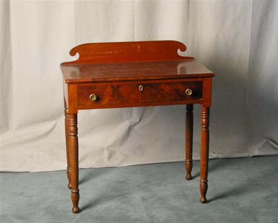 Appraisal: A th C Sheraton Mahogany Diminutive Server having a shaped