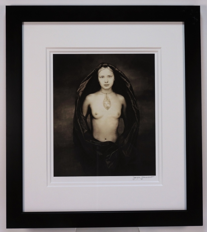 Appraisal: JOYCE TENNESON FEMALE NUDE PHOTOGRAPH New YorkContemporaryDepicts a nude women