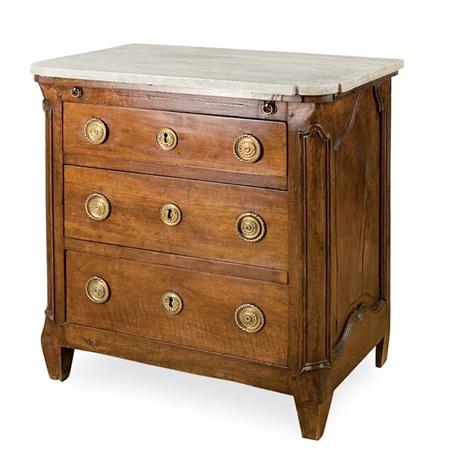 Appraisal: Northern European Rococo Walnut Commode Estimate -