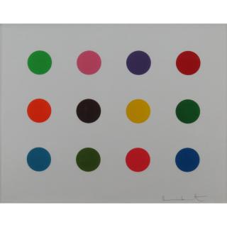 Appraisal: Damien Hirst British born Woodblock print on paper Perillartine Damien