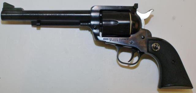 Appraisal: Ruger new Model Blackhawk Magnum-Blued shot single action revolver barrel