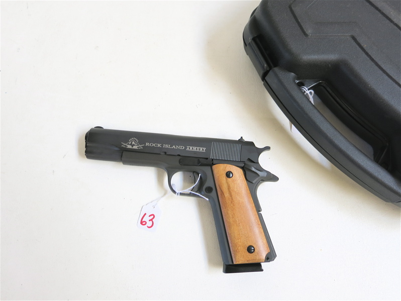 Appraisal: ROCK ISLAND ARMORY MODEL A SEMI AUTOMATIC PISTOL acp caliber