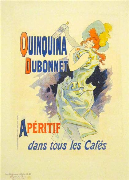 Appraisal: pieces Color Lithographs Cheret Jules Les Maitres de l'Affiche Plates