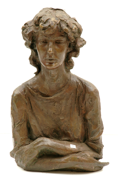 Appraisal: Gabriel Sterk - Bust of a Woman bronze signed 'Gabriel