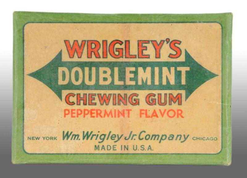 Appraisal: Wrigley's Double Mint Gum Sealed Box Description s Original wrapper