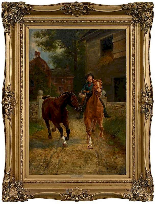 Appraisal: J Colvin American late th early th century Off to