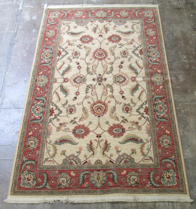 Appraisal: TWO KARASTAN AMERICAN ORIENTAL CARPETS Ashara Collection Agra pattern machine