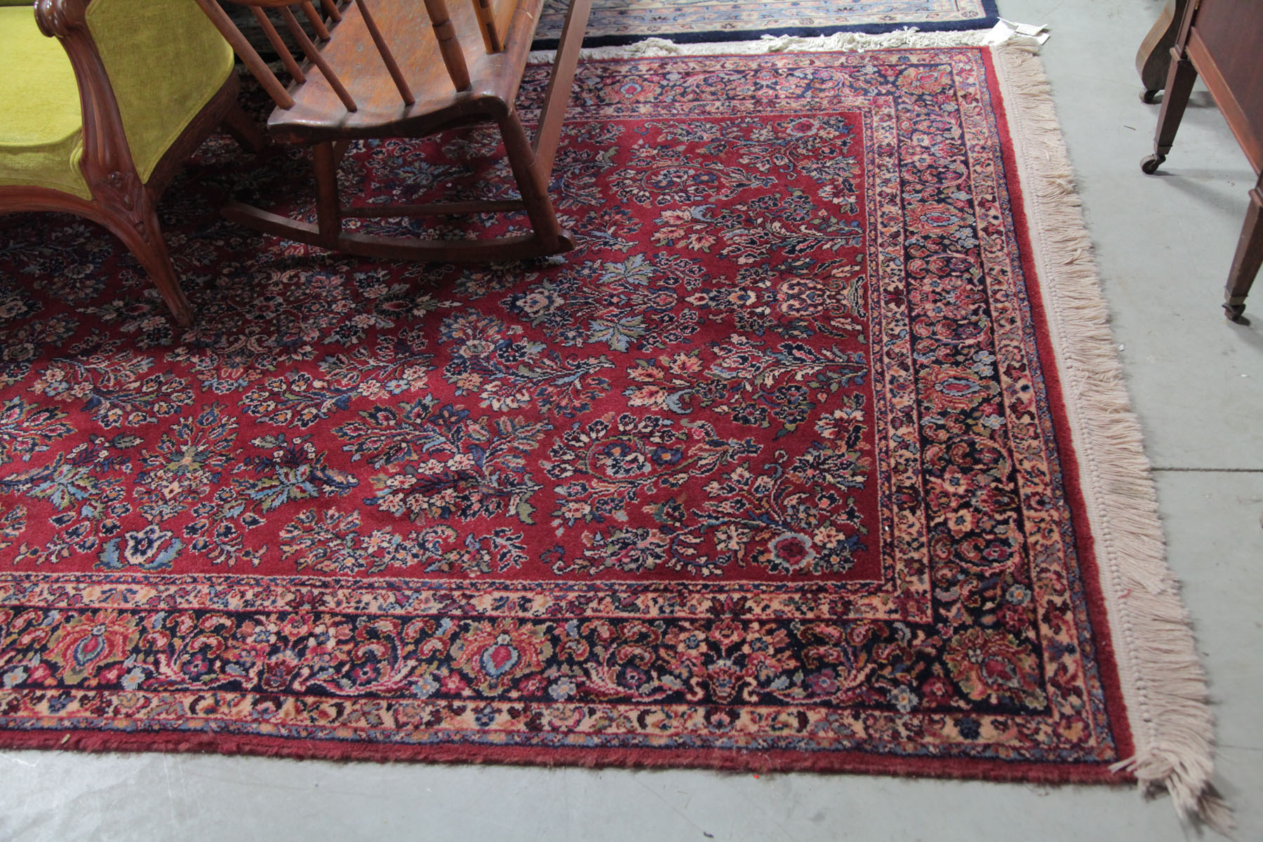 Appraisal: KARASTAN AREA RUG American second half th century Sarouk style