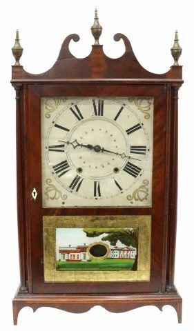 Appraisal: American shelf clock Henry C Smith Plymouth Connecticut - th