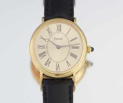 Appraisal: A Ladies' Piaget k Gold Wrist Watch k yellow gold