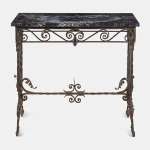 Appraisal: Side Table American th Century in the style of Oscar