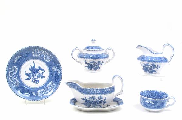 Appraisal: A Spode partial dinner service in the Camilla pattern comprising