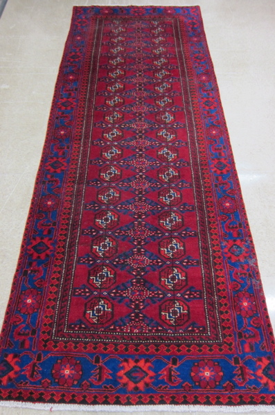 Appraisal: PERSIAN FERDOS TURKOMAN TRIBAL AREA RUG South Khorasan Province northeastern