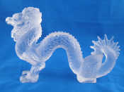 Appraisal: A Lalique glass Chinese dragon inscribed Lalique France and M