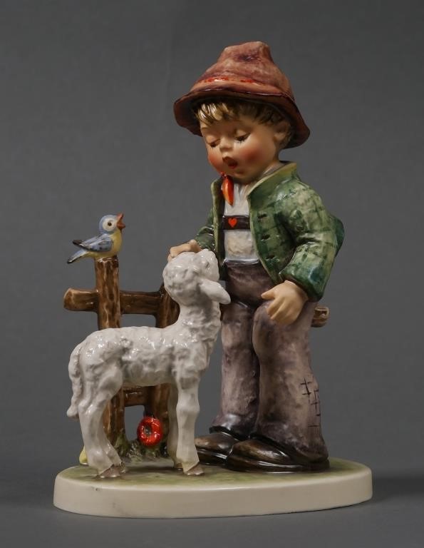 Appraisal: Originally named Young Shepherd Modeled by Gerhard Skrobek February This