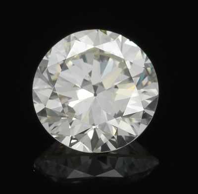 Appraisal: An Unmounted Carat Round Brilliant Cut Diamond Round brilliant cut