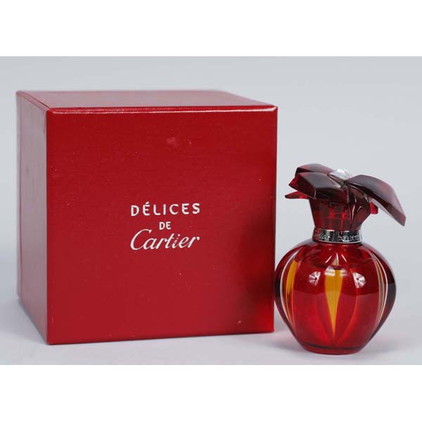 Appraisal: Delices de Cartier Parfum Fl oz in box Bottle has