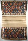 Appraisal: SADDLE BLANKET - x - Circa - flat weave kelim