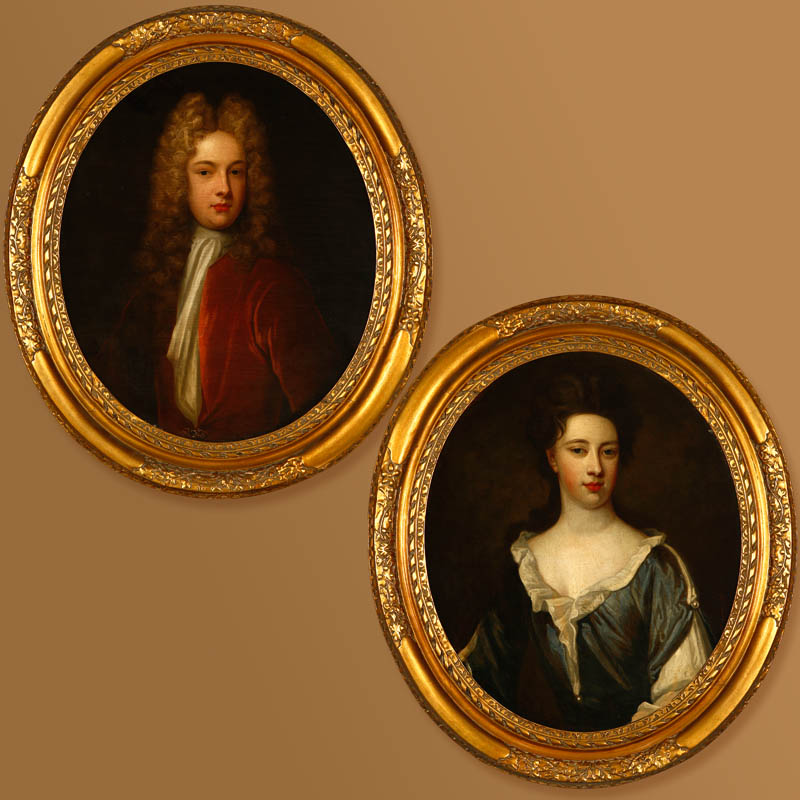 Appraisal: Attributed to Sir Godfrey Kneller - Attributed to Sir Godfrey