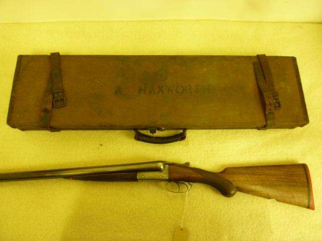 Appraisal: A BORE DOUBLE BARRELLED SHOTGUN by Fred Williams early th