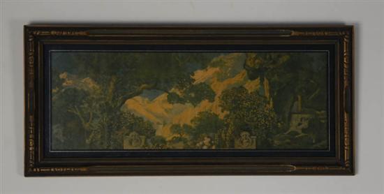 Appraisal: Maxfield Parrish Print Dream Garden framed x